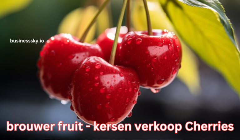 brouwer fruit - kersen verkoop